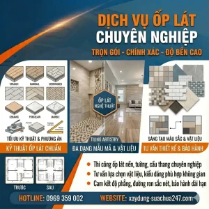 Dịch Vụ Ốp Lát Nhà Cửa Chuyên Nghiệp – Đẹp, Bền, Giá Tốt 2026