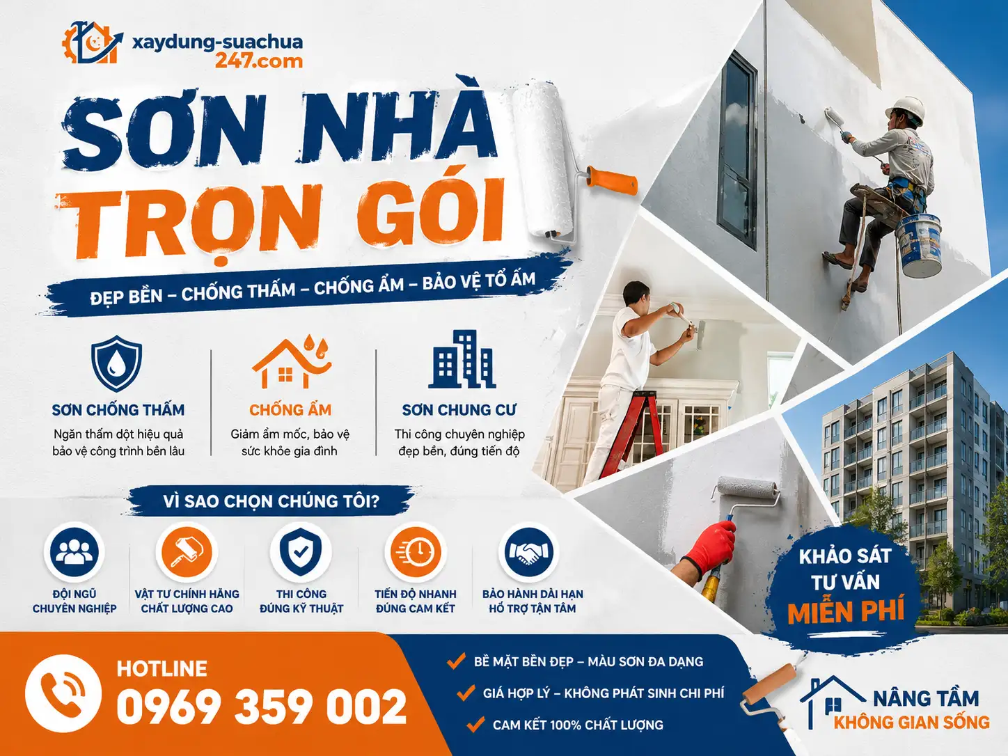 Sơn Nhà Trọn Gói Hà Nội
