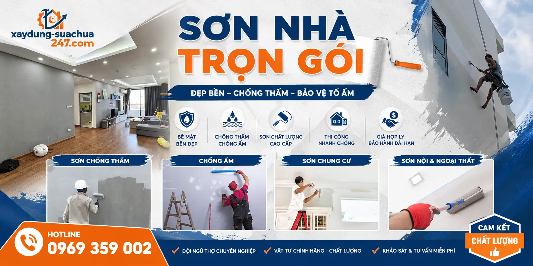 Sơn Nhà Trọn Gói Hà Nội